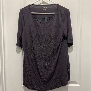 Apt 9 Studded T Shirt Size Women’s L